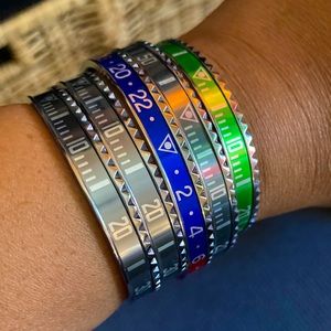 “New” Jet Hudson Bracelets
